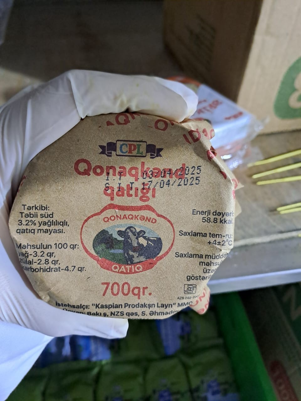 Kaspian Prodakşn Layn” MMC-də istehlaka yararsız məhsullar aşkarlanıb - FOTOLAR